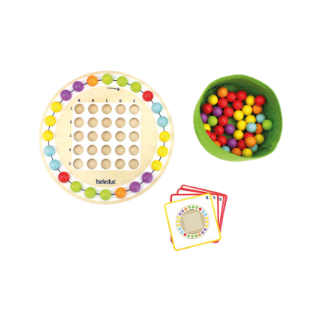 Marbelino 2 - 彩珠排序樂-Beleduc-Eurekakids