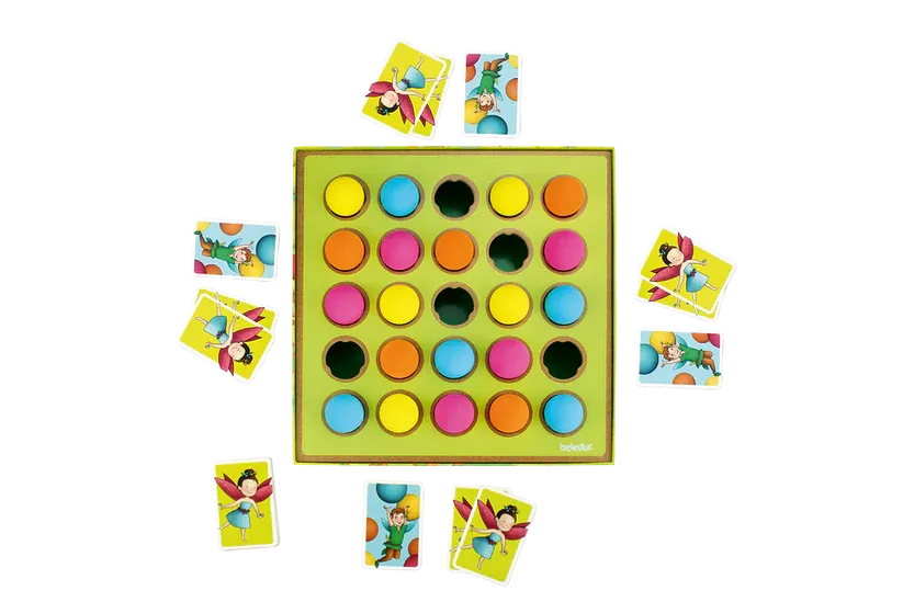 Beleduc Fairy Land Game 魔法彈球遊戲 (精細動作訓練；識別規律性和關聯性) 4 歲以上