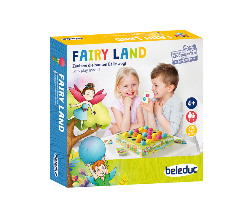 Beleduc Fairy Land Game 魔法彈球遊戲 (精細動作訓練；識別規律性和關聯性) 4 歲以上