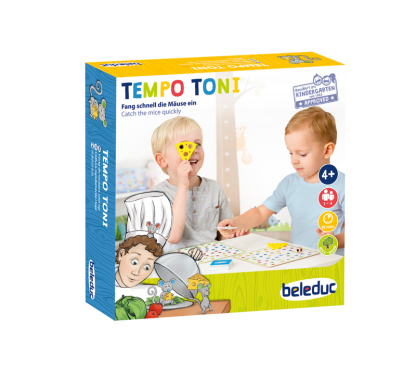 Beleduc Tempo Toni 小老鼠追逐遊戲 (考驗孩子的反應速度、觀察力和手眼協調能力) 4 歲以上