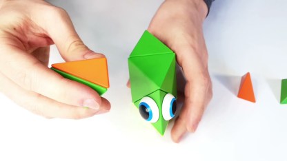 Trido Jungle 藝術 3D 磁性積木 (綠野迷踪系列 基礎版 - 12件套) STEM 玩具 | 所有面均可連接，無毒且通過 CE 認證 | 適合 3 歲以上兒童 🔥八折優惠 20%🔥