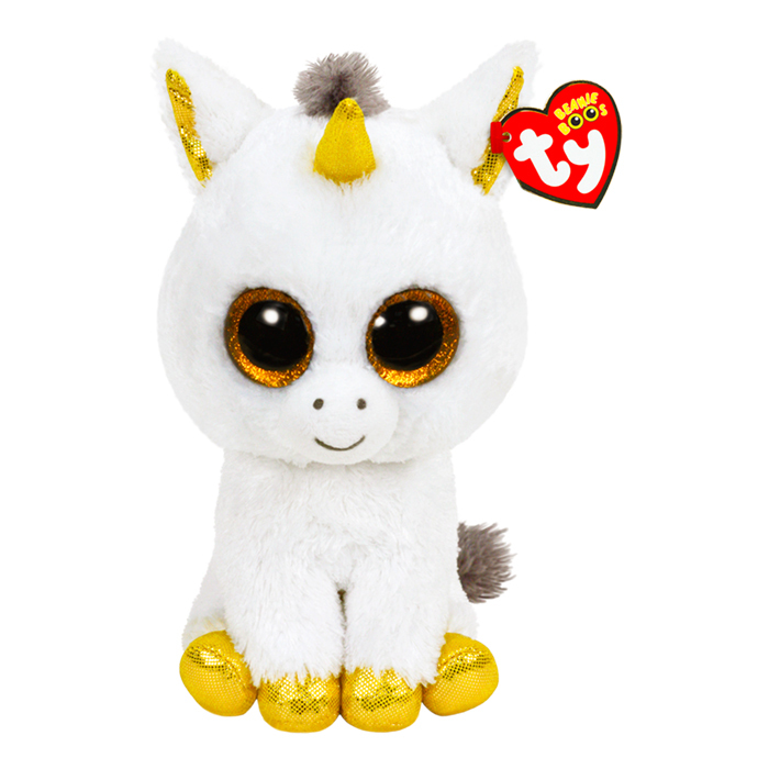 白色獨角獸珀伽索斯 15CM-TY-Eurekakids