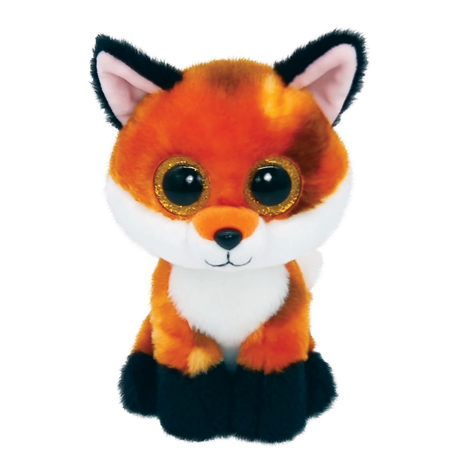 TY Beanie Boos MEADOW 橘红色狐狸梅朵 毛絨公仔 (15CM)