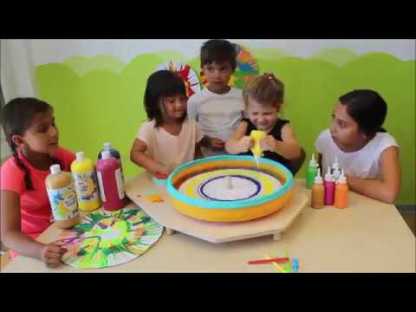 Beleduc 飛翔顏色旋轉機 藝術創作玩具 | STEAM 玩具 | 4 歲以上