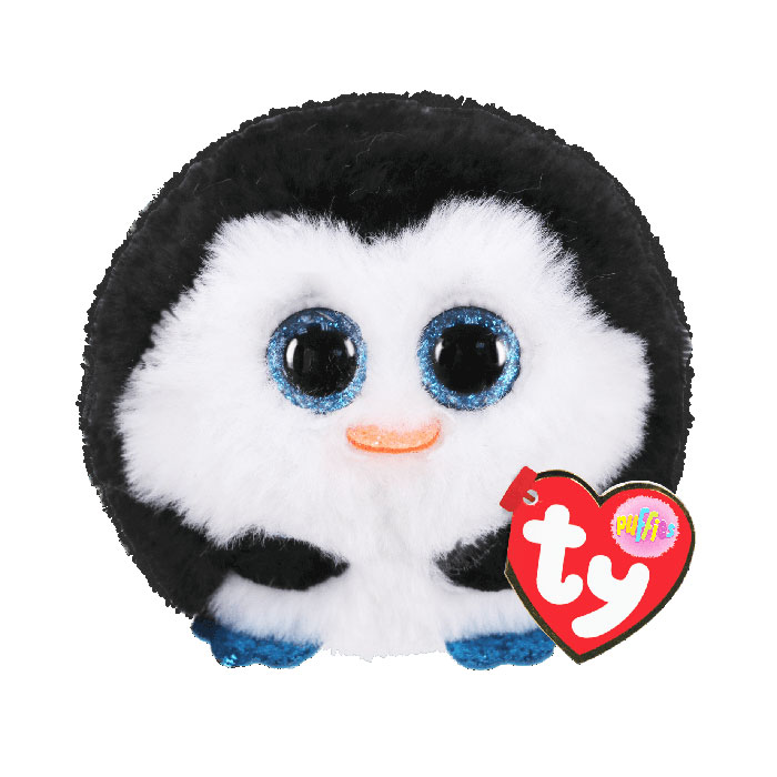 搖擺企鵝沃德兒毛毛球-TY-Eurekakids