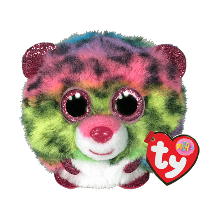 彩豹多蒂毛毛球-TY-Eurekakids