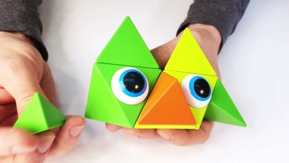 Trido Jungle 藝術 3D 磁性積木 (綠野迷踪系列 基礎版 - 12件套) STEM 玩具 | 所有面均可連接，無毒且通過 CE 認證 | 適合 3 歲以上兒童 🔥八折優惠 20%🔥