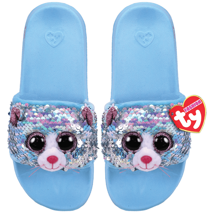 閃片藍色貓妙妙涼鞋 - M-TY-Eurekakids