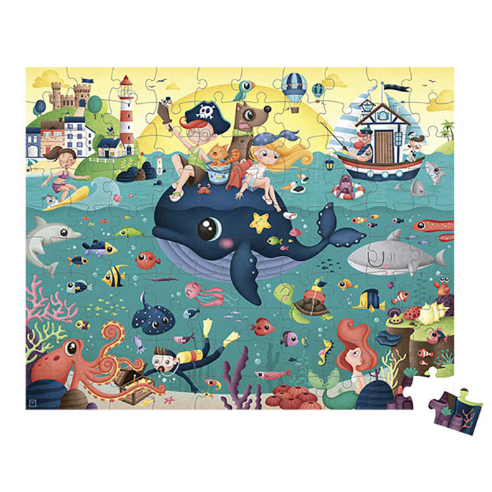 海底拼圖 (100塊)-Eurekakids-Eurekakids
