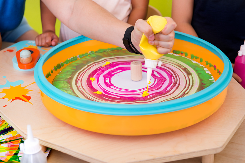 Beleduc 飛翔顏色旋轉機 藝術創作玩具 | STEAM 玩具 | 4 歲以上