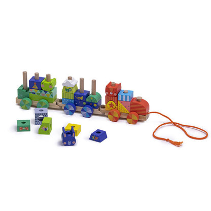馬戲團積木火車-Eurekakids-Eurekakids