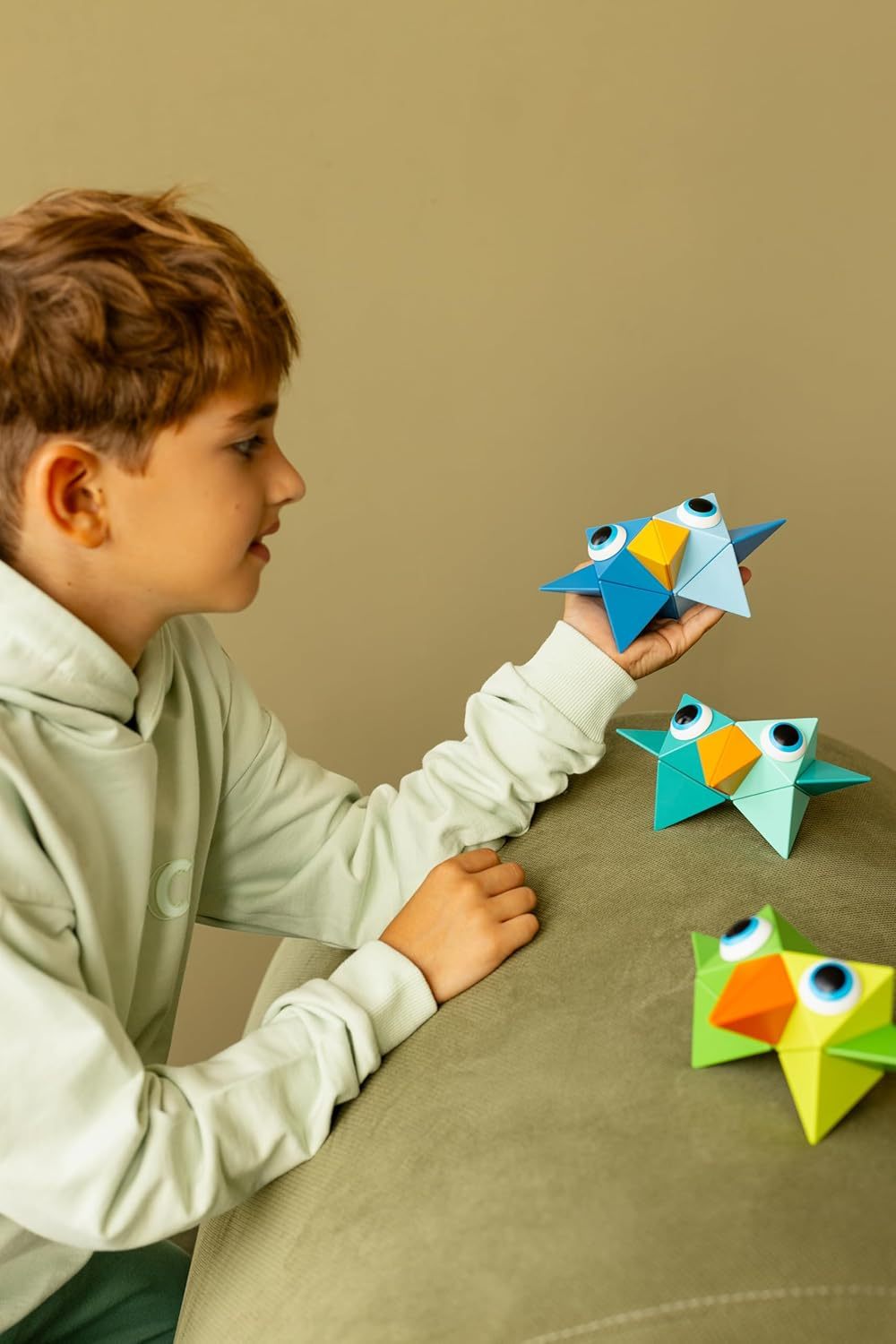 Trido Sky 磁性藝術 3D 積木 (高階版 - 36件套) STEM 玩具 | 所有面均可連接，無毒且通過 CE 認證 | 適合 3 歲以上兒童 🔥八折優惠 20%🔥