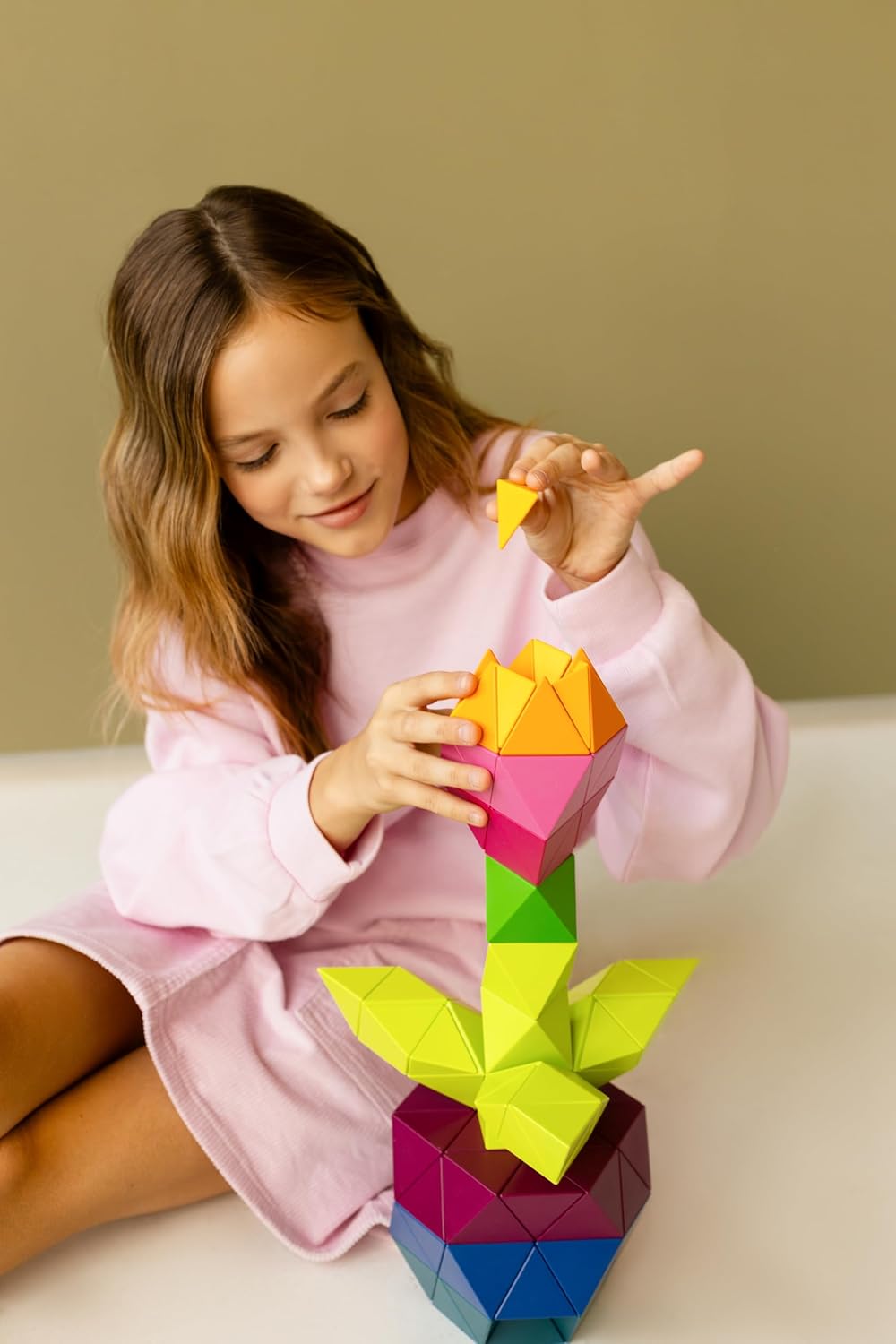 Trido 磁吸積木 - 綠野迷踪系列 (高階版 36組件) | STEM 玩具 | 3 歲或以上