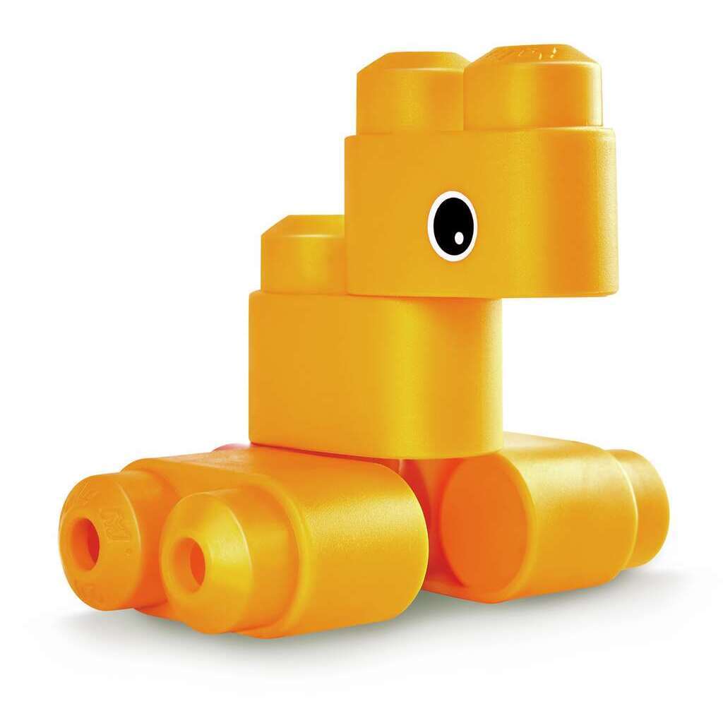 Poly M 鳥類 & 野獸積木套裝 (13pcs) | 材質柔韌無尖角，讓孩子安心抓握與拼砌 | 適合 1.5 歲+