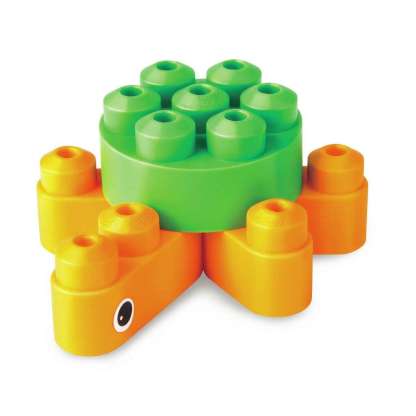 Poly M 鳥類 & 野獸積木套裝 (13pcs) | 材質柔韌無尖角，讓孩子安心抓握與拼砌 | 適合 1.5 歲+