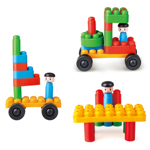 創趣入門積木套裝-PolyM-Eurekakids