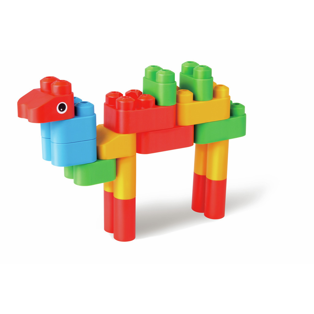 Poly M Animal Kingdom Kit 軟積木 - 動物王國套件 (31pcs) | 材質柔韌無尖角，讓孩子安心抓握與拼砌 | 適合 18 個月+