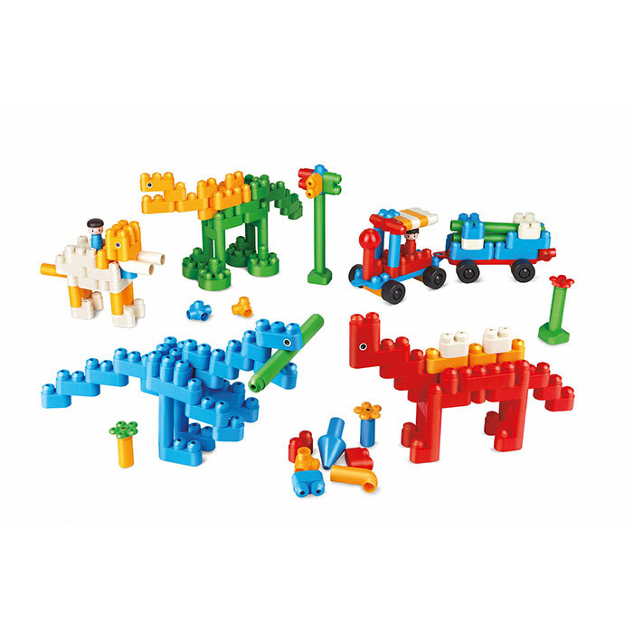 恐龍天堂積木套裝-Poly M-Eurekakids
