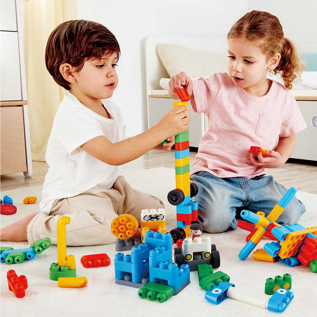 PolyM積木方盒158件組-PolyM-Eurekakids