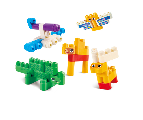 PolyM Count and Play Tow Truck 算術拖車積木套裝 114pcs (18個月至5歲)