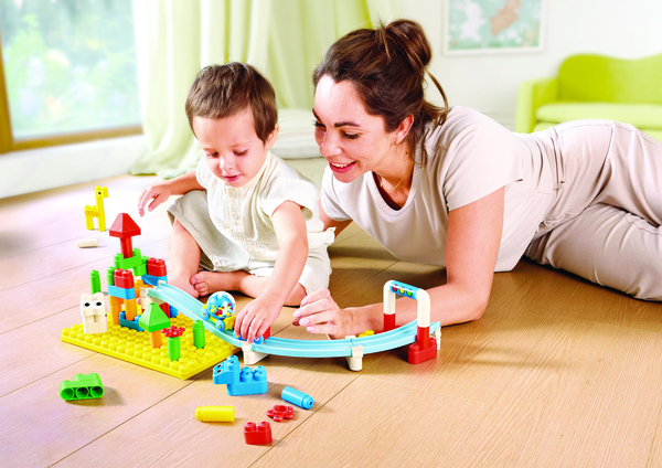 Dual Track Building Set 架空車道建築套裝 (18個月至5歲)