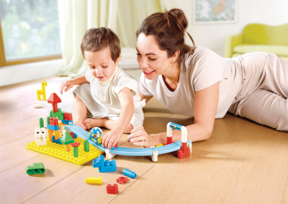 Dual Track Building Set 架空車道建築套裝 (18個月至5歲)