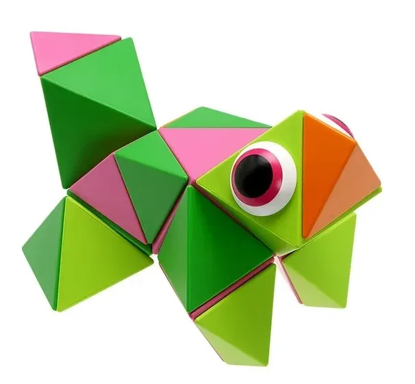 磁吸積木 綠野迷踪系列 (進階版-24組件)-Trido-Eurekakids