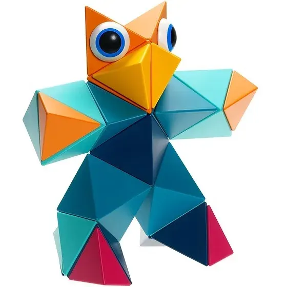 磁吸積木 - 瀚海流光系列  (高階版-36組件)-Trido-Eurekakids