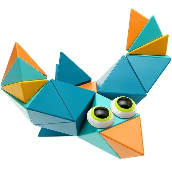 磁吸積木 瀚海流光系列  (進階版-24組件)-Trido-Eurekakids