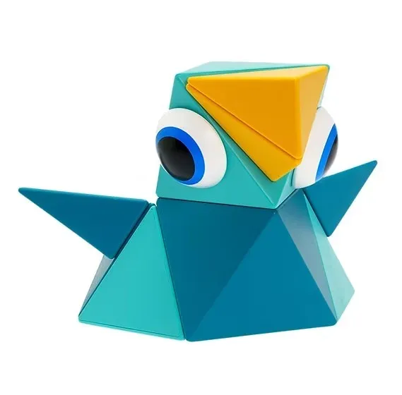 磁吸積木 瀚海流光系列   (基礎版-12組件)-Trido-Eurekakids