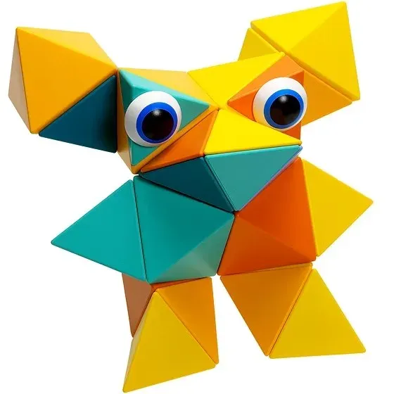 磁吸積木 璀璨光明系列  (高階版-36組件)-Trido-Eurekakids