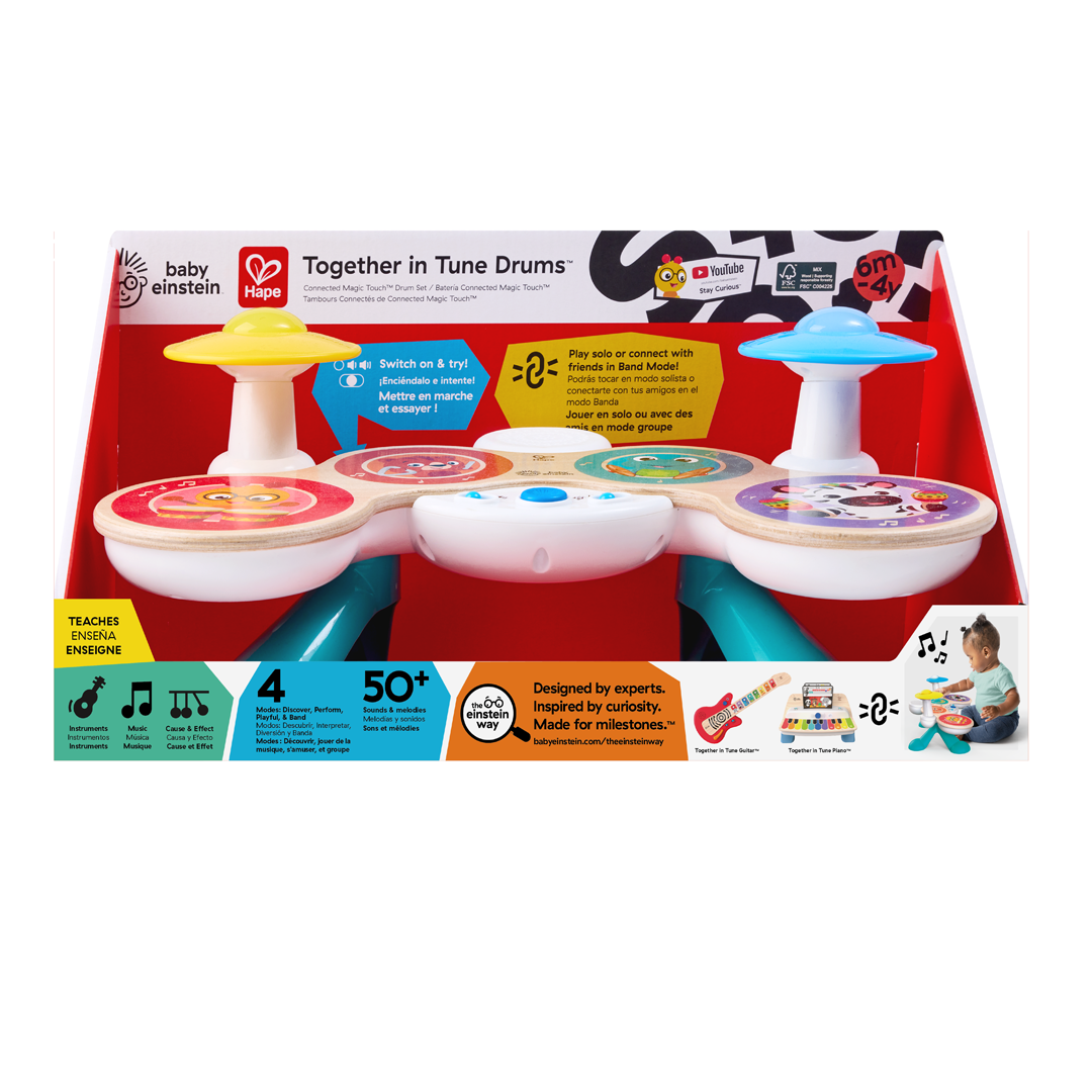智能混音觸控爵士鼓-Hape-Eurekakids