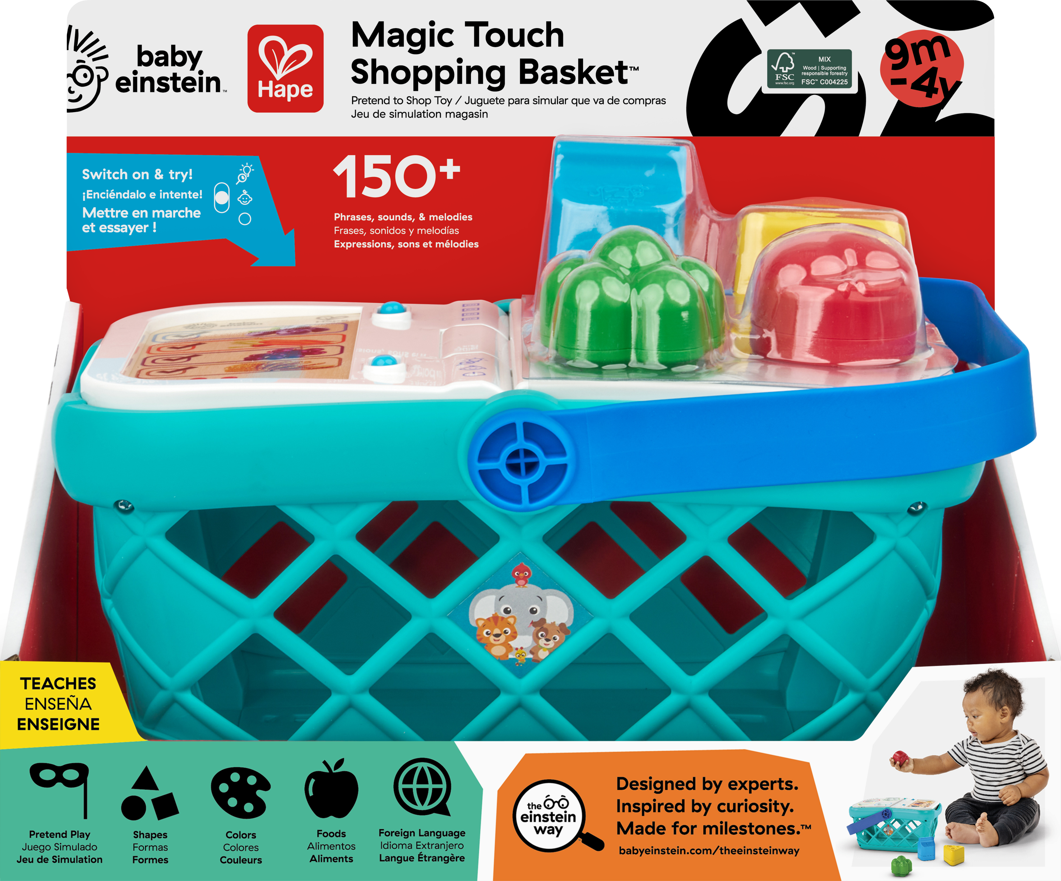 購物籃-Hape-Eurekakids