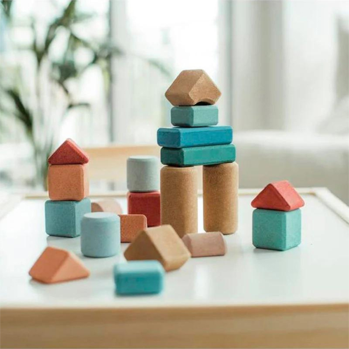 軟木積木套裝 (20塊)-Korko-Eurekakids