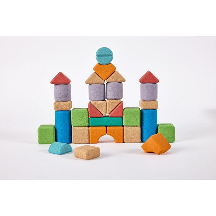 軟木積木套裝 (40塊)-Korko-Eurekakids