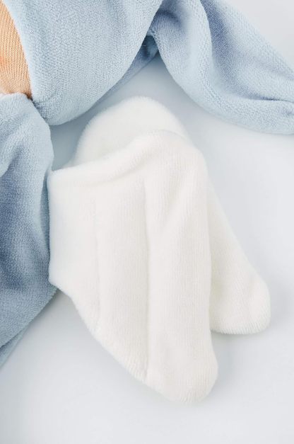 Kathe Kruse Organic Gugguli Angel Plush Doll - Light Blue (0歲以上)