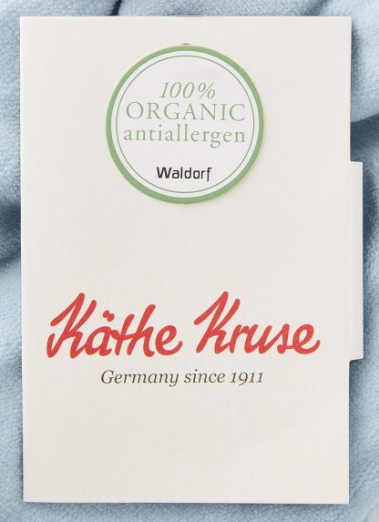 Kathe Kruse Organic Gugguli Angel Plush Doll - Light Blue (0歲以上)