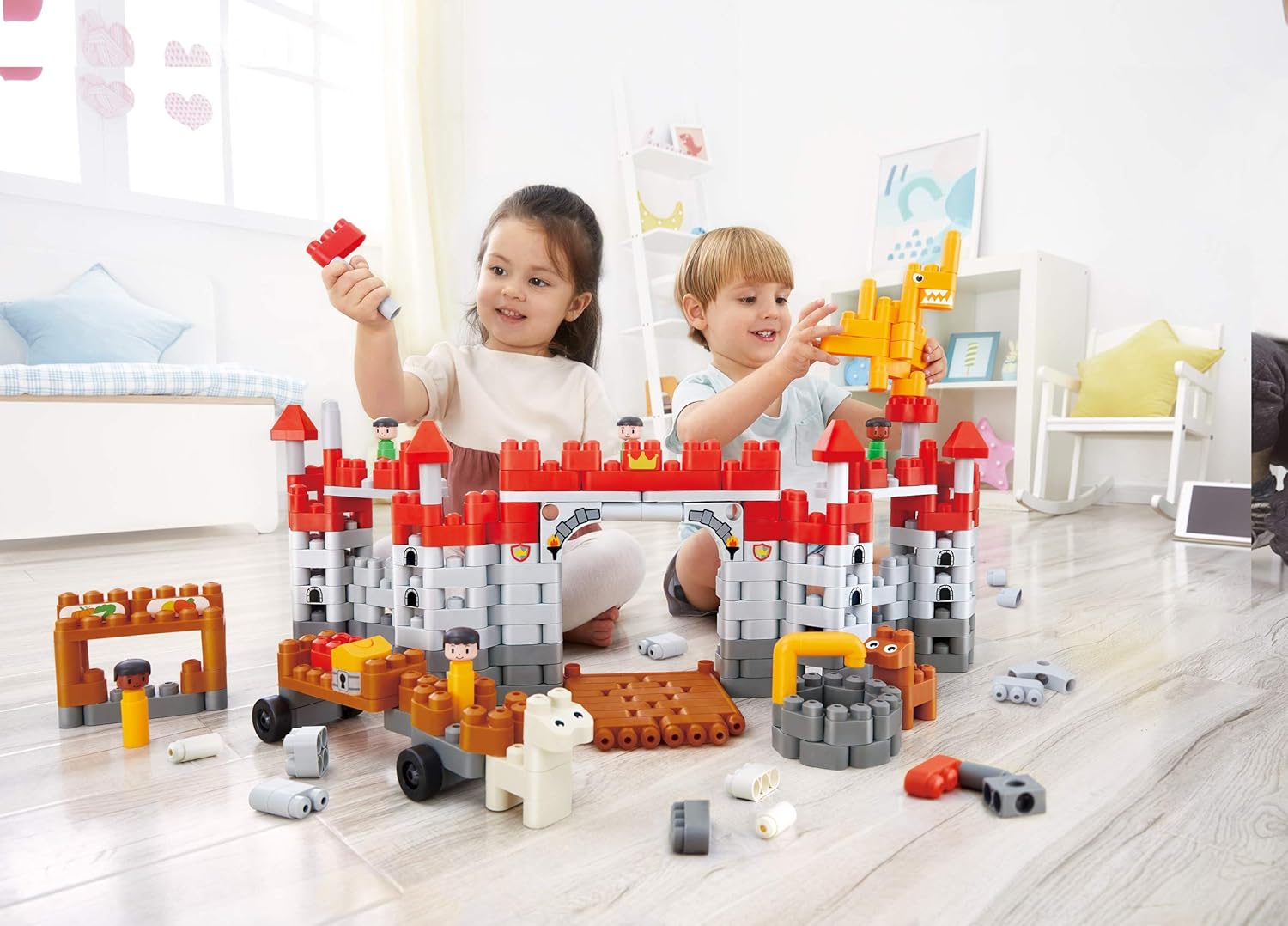 Poly M 積木套裝 - 中世紀城堡 | 適合 2-6 歲