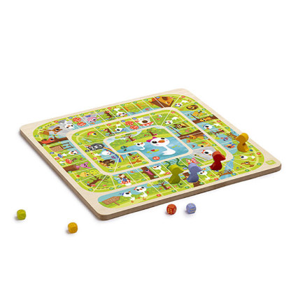 Eurekakids-{product-vendor}-2合1遊戲: 西班牙十字棋+蛇棋