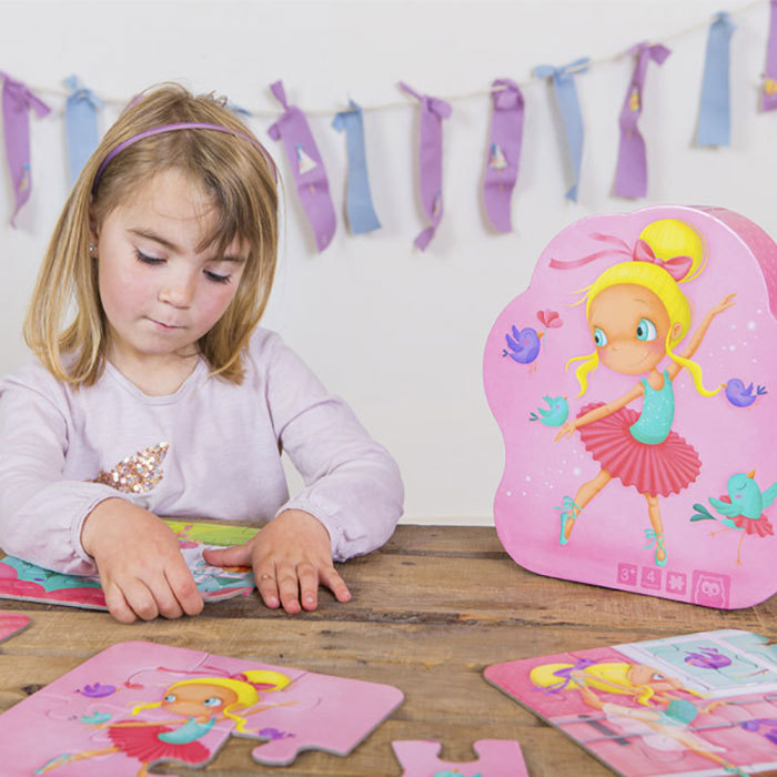 芭蕾舞舞者拼圖-Eurekakids-Eurekakids