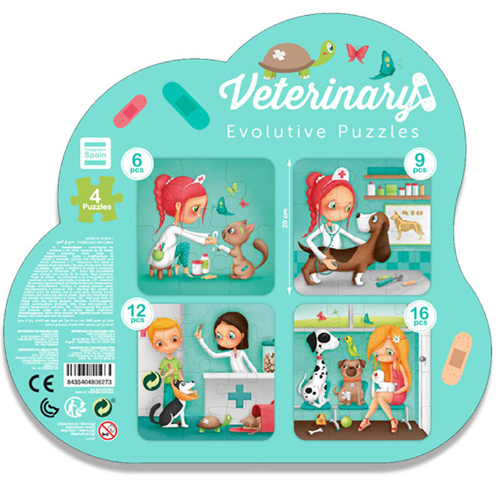 獸醫場景拼圖-Eurekakids-Eurekakids