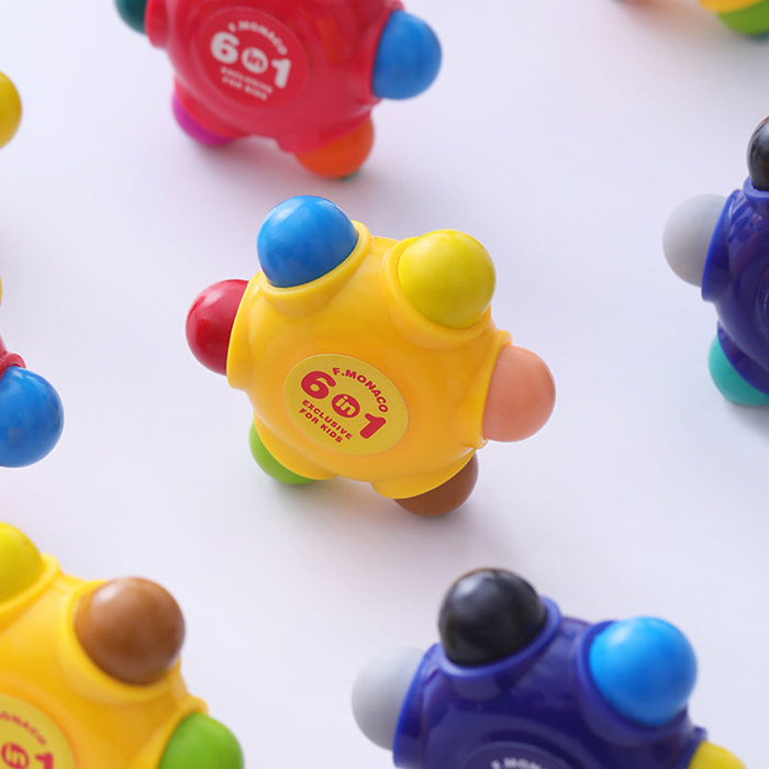 11色口袋蠟筆 | Pocket Crayons 11color-Flower Monaco-Eurekakids