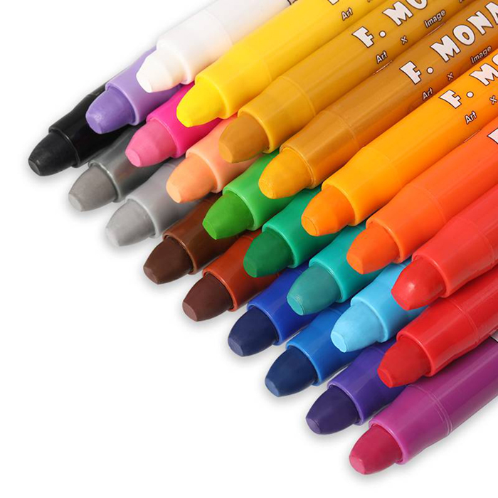 Eurekakids-{product-vendor}-慕斯蠟筆24色  | Silky Crayons 24color