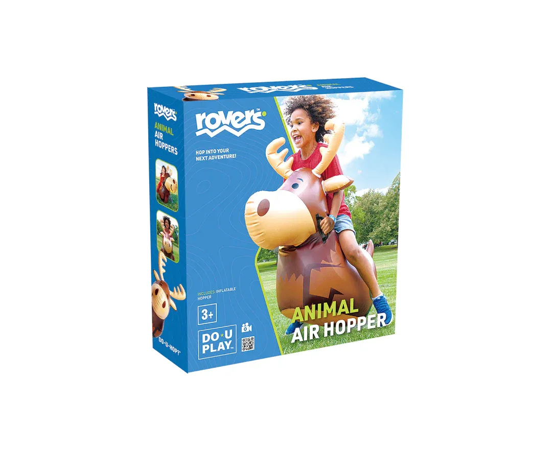 動物空中跳躍泡泡球 - Reindeer 馴鹿-LIBO-Eurekakids