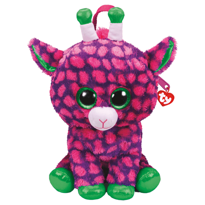 粉色長頸鹿吉爾博特 - 背包-TY-Eurekakids