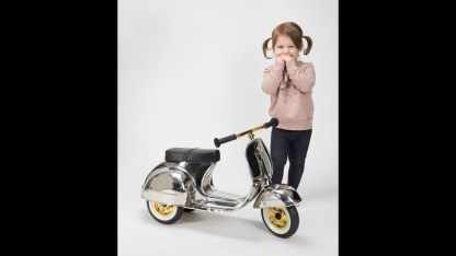 Ambosstoys PRIMO 兒童騎乘玩具 DELUXE 不鏽鋼（限量版）