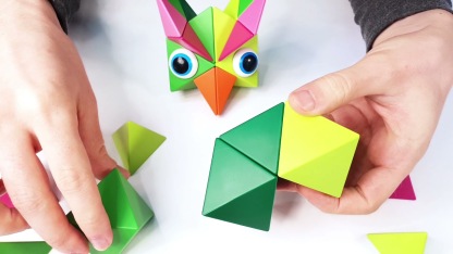 Trido Laguna 藝術 3D 磁性積木 (綠野迷踪系列 高階版 - 36件套) STEM 玩具 | 所有面均可連接，無毒且通過 CE 認證 | 適合 3 歲以上兒童 🔥八折優惠 20%🔥