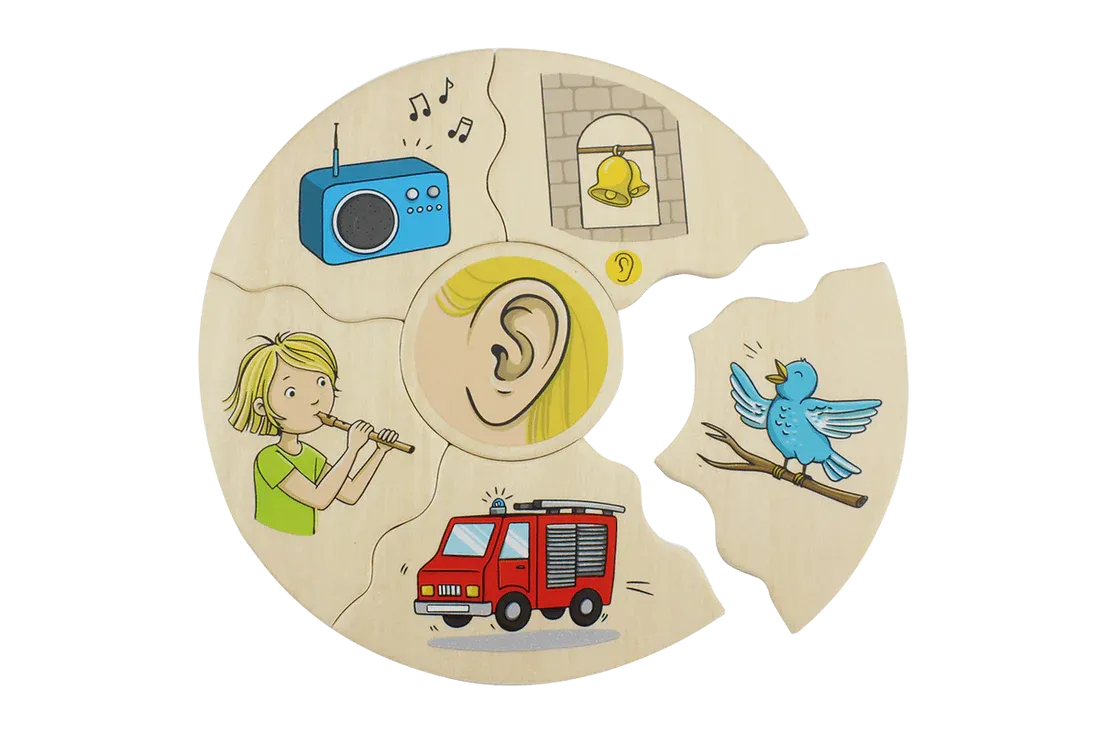 五種感官配對拼圖-Beleduc-Eurekakids