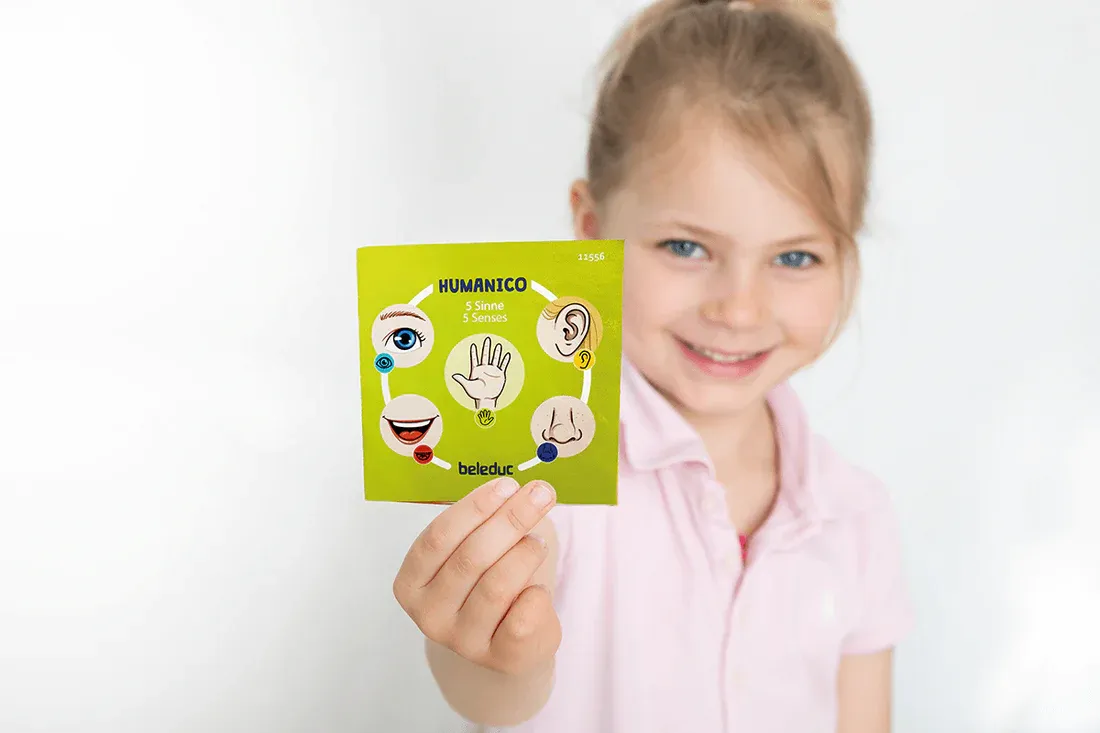 五種感官配對拼圖-Beleduc-Eurekakids