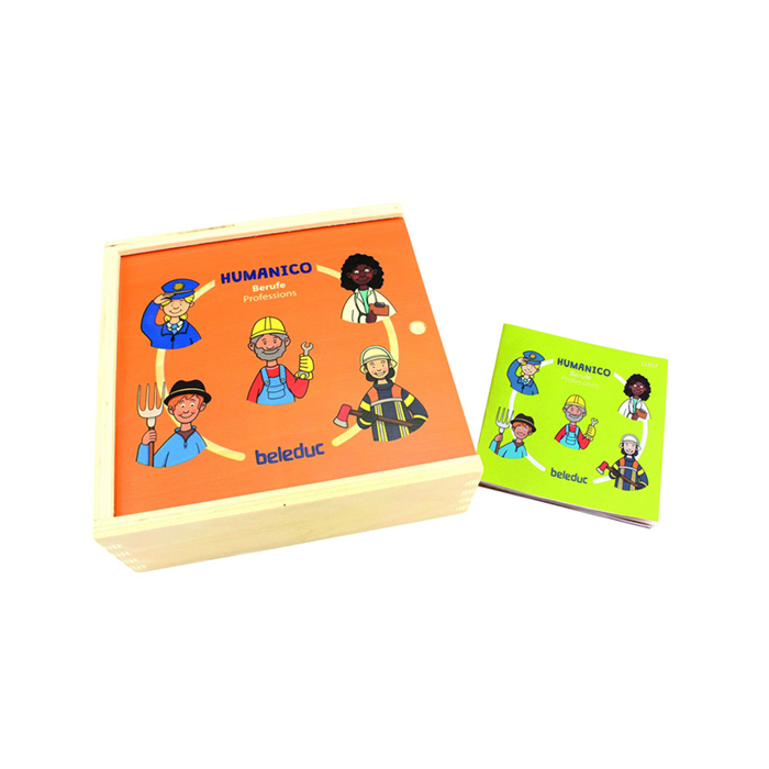 職業配對拼圖-Beleduc-Eurekakids